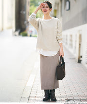 羊絨風氣質V領毛衣