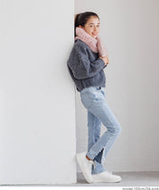 童裝 仿毛絨領巾