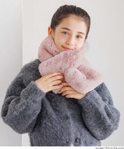 童裝 仿毛絨領巾