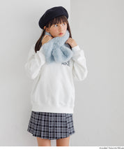 童裝 仿毛絨領巾