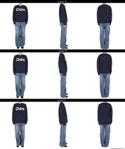 雙層提花LOGO針織上衣