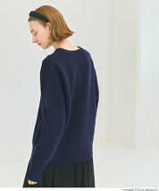 雙層提花LOGO針織上衣