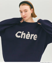 雙層提花LOGO針織上衣