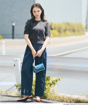 羊絨風麻花短袖針織上衣