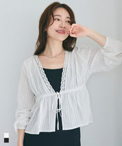 棉質多比條紋襯衫