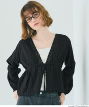 棉質多比條紋襯衫