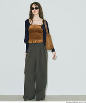 羅紋圓弧下擺開襟衫