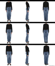 羅紋圓弧下擺開襟衫