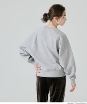 厚磅插肩袖大學T