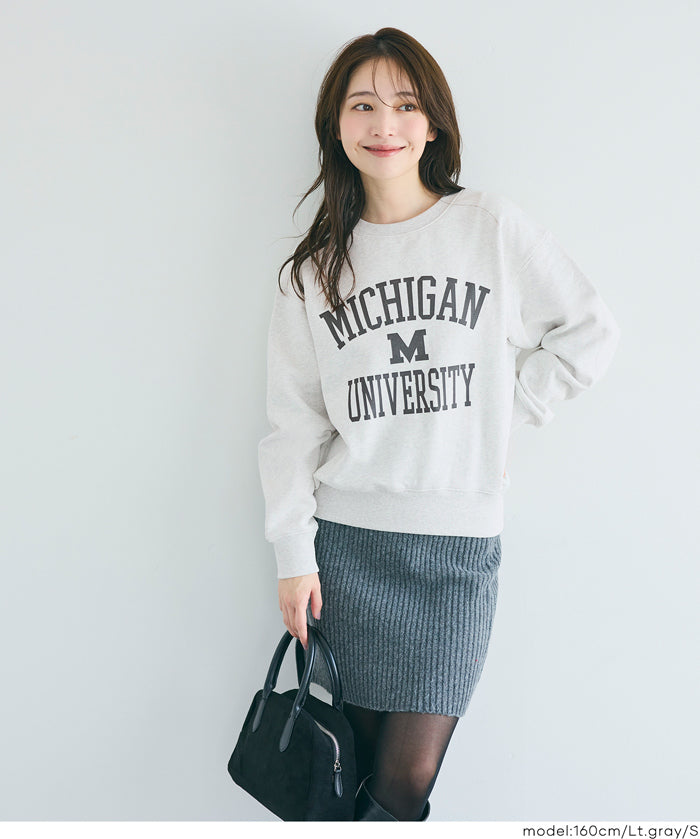 限時優惠★厚磅學院風LOGO大學T