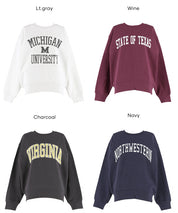 限時優惠★厚磅學院風LOGO大學T