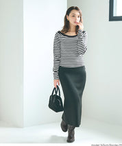 絲滑棉質一字領T恤