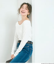 絲滑棉質一字領T恤