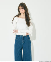 絲滑棉質一字領T恤