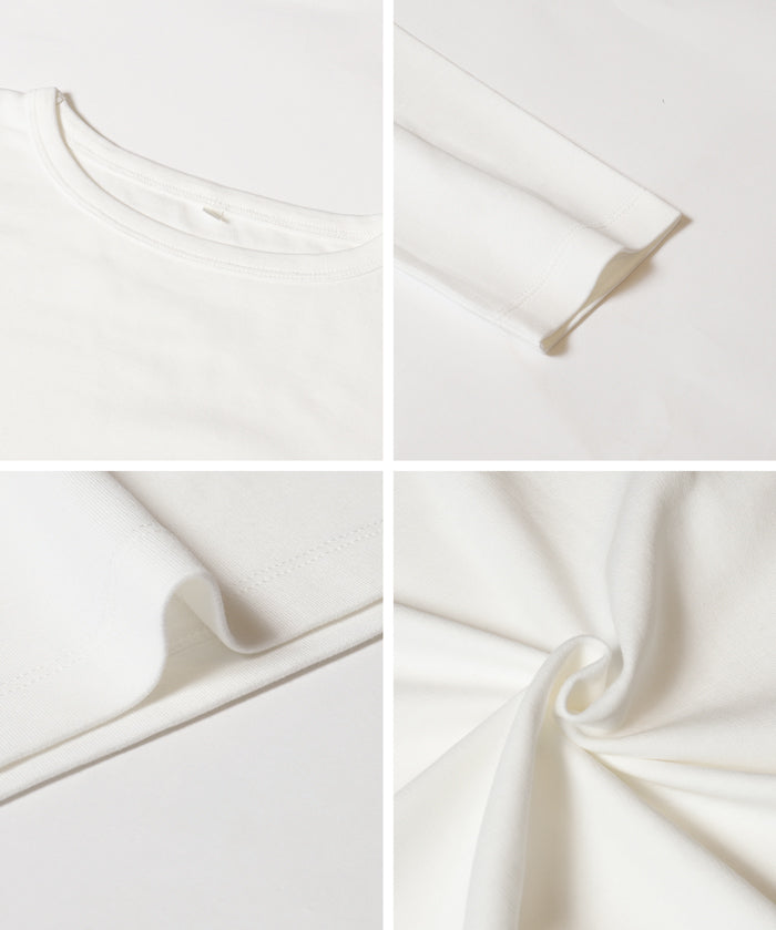 絲滑棉質側開衩T恤