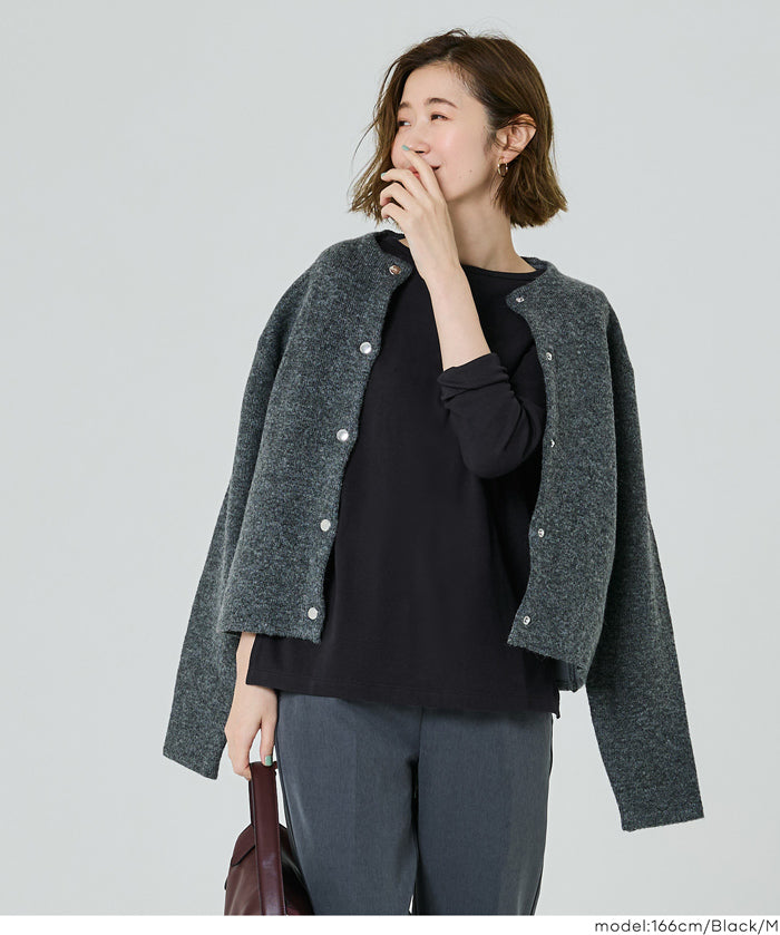 絲滑棉質側開衩T恤