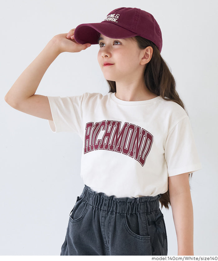 童裝 LOGO棉質短袖上衣