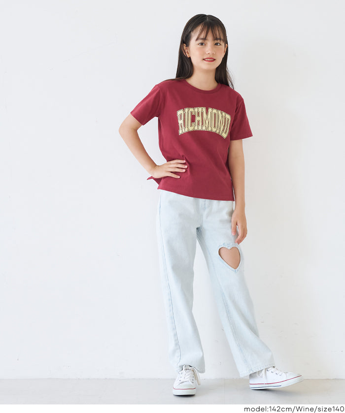 童裝 LOGO棉質短袖上衣