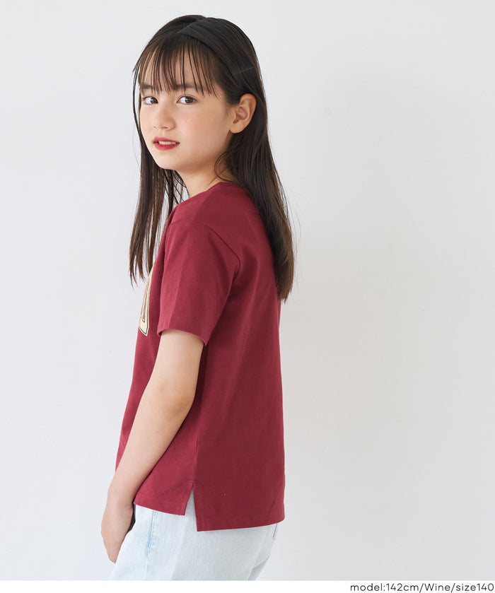 童裝 LOGO棉質短袖上衣