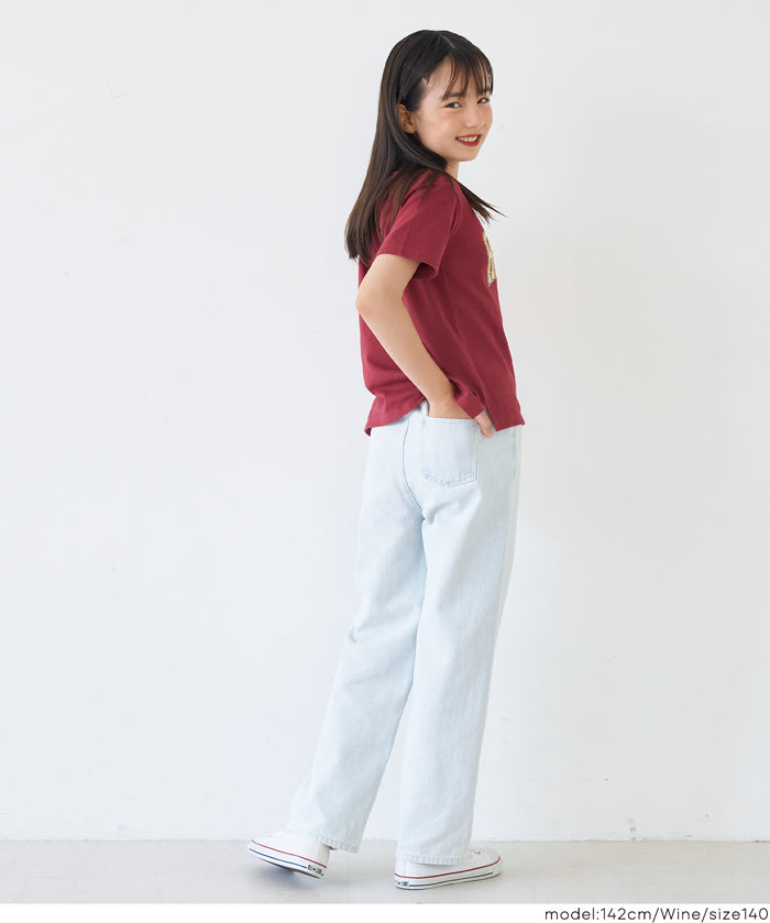 童裝 LOGO棉質短袖上衣