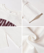 童裝 LOGO棉質短袖上衣