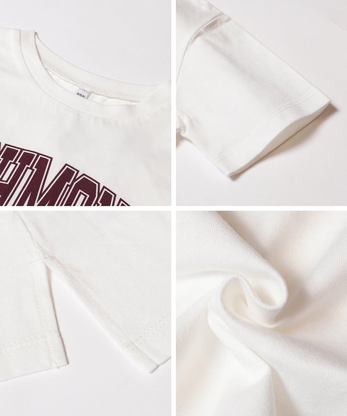 童裝 LOGO棉質短袖上衣