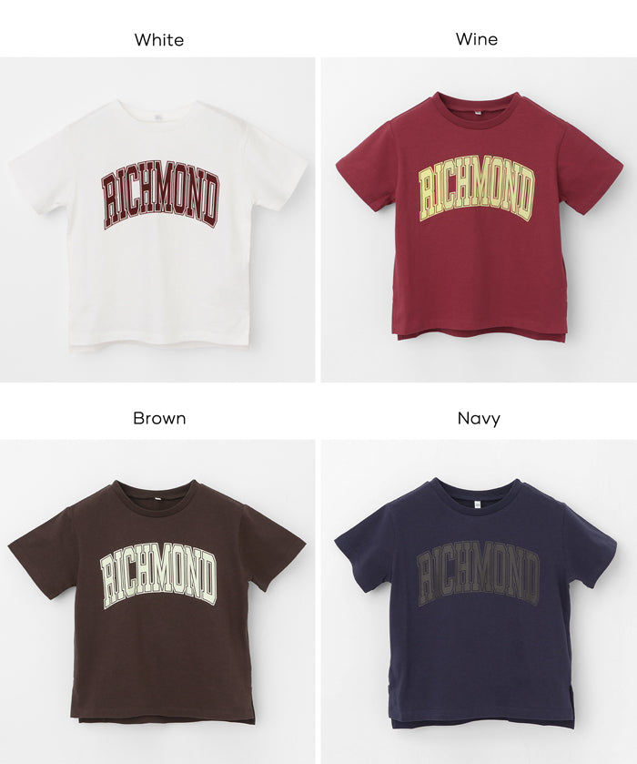 童裝 LOGO棉質短袖上衣