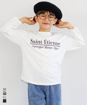 童裝 親子同款 LOGO圓弧下擺T恤