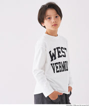 童裝 親子同款 LOGO圓弧下擺T恤