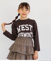 童裝 親子同款 LOGO圓弧下擺T恤