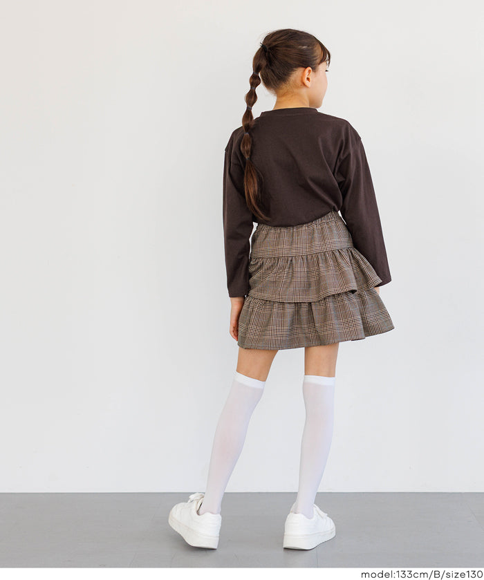 童裝 親子同款 LOGO圓弧下擺T恤