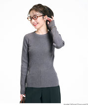 【極上針織】基礎多色圓領上衣