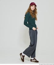 【極上針織】基礎多色圓領上衣