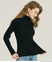 【極上針織】基礎多色高領上衣