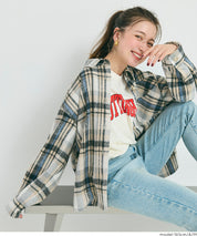 可水洗 厚實磨毛格紋外套