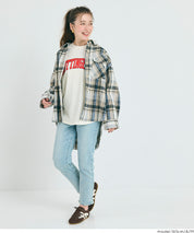 可水洗 厚實磨毛格紋外套