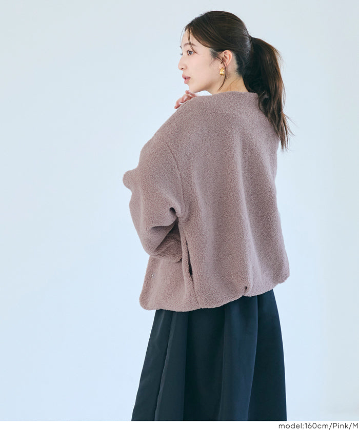 可水洗毛絨外套