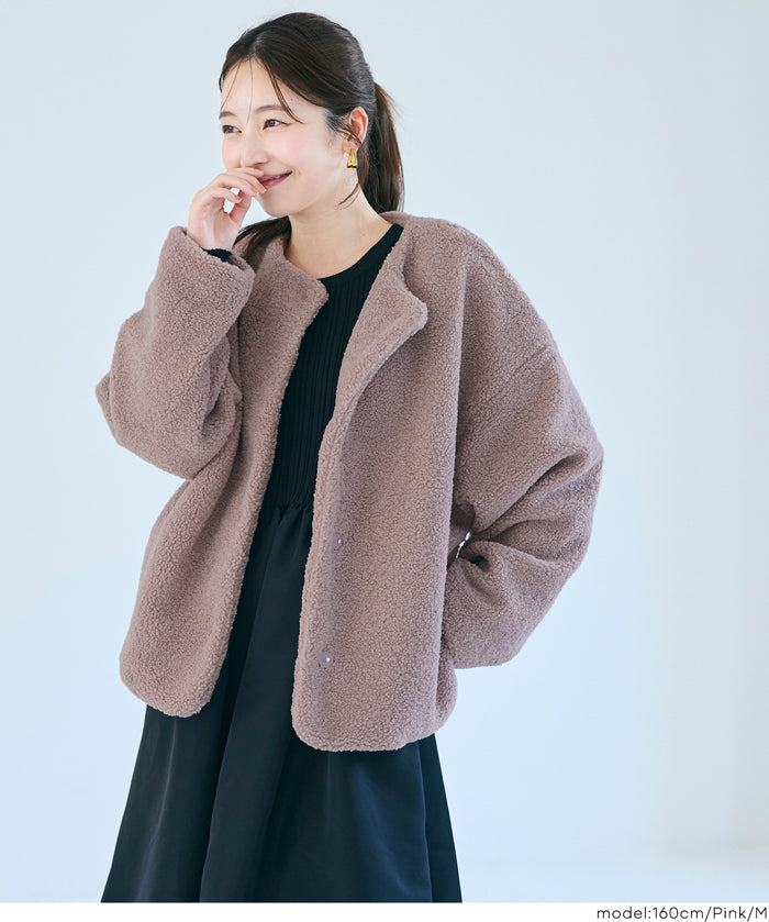 可水洗毛絨外套