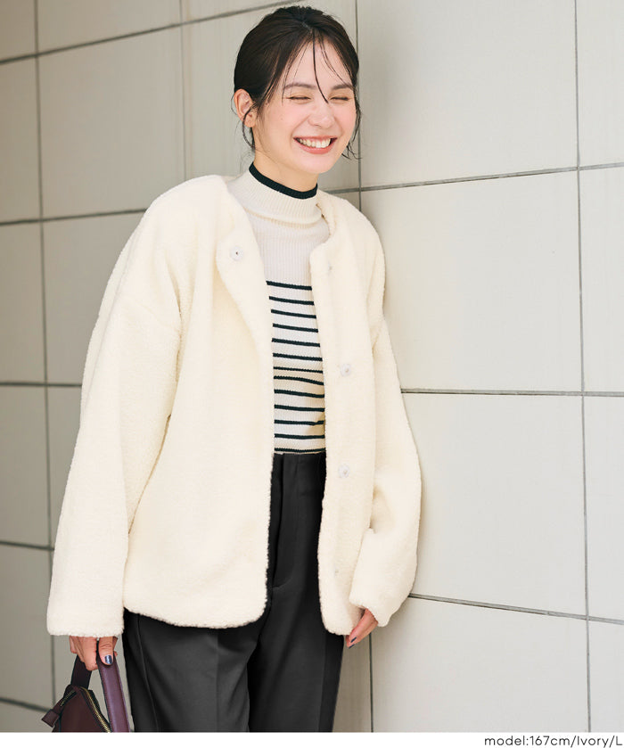 可水洗毛絨外套