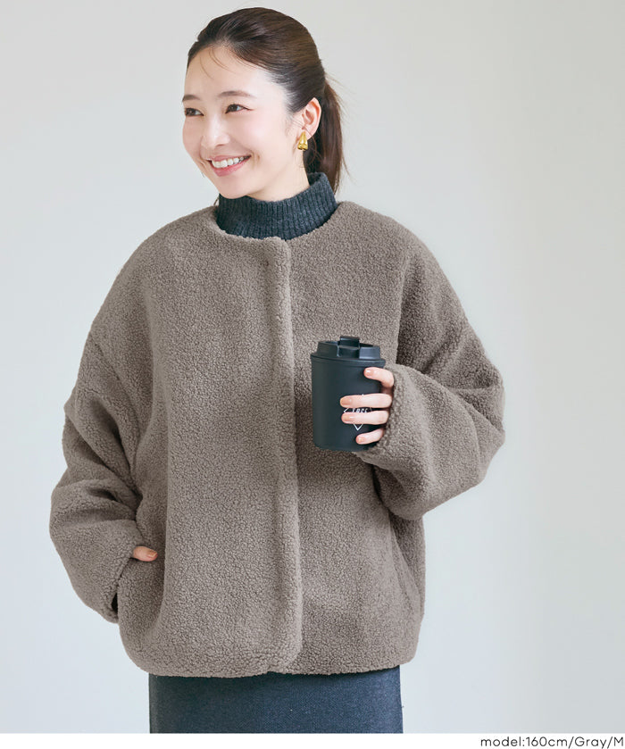 可水洗毛絨外套