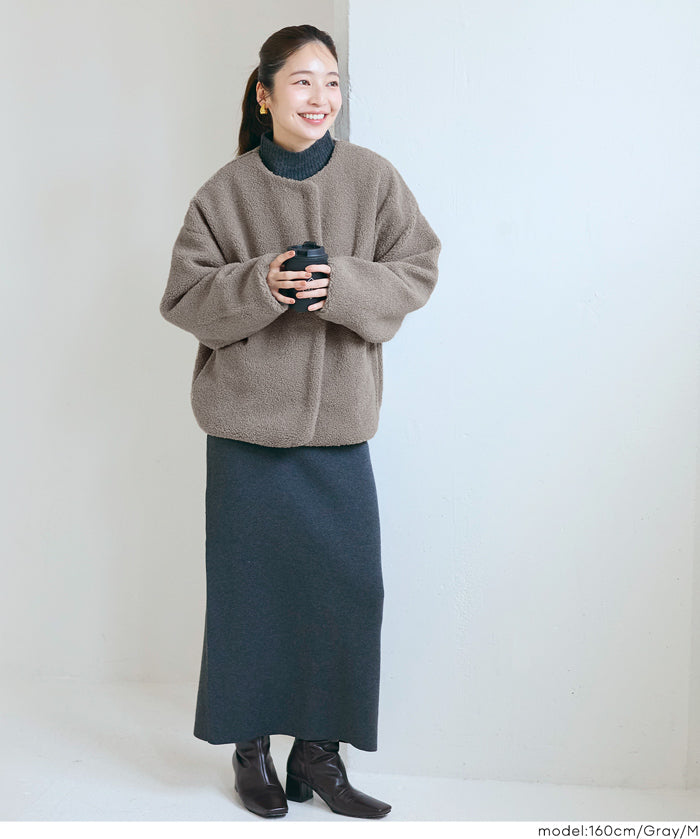 可水洗毛絨外套