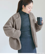 可水洗毛絨外套