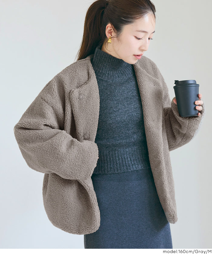 可水洗毛絨外套