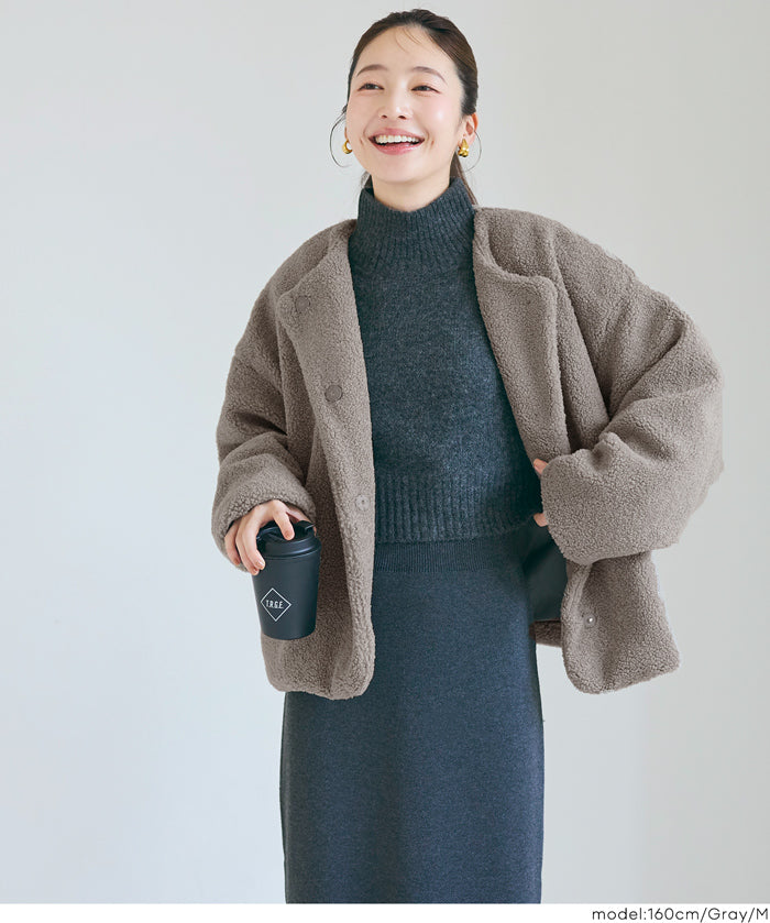 可水洗毛絨外套