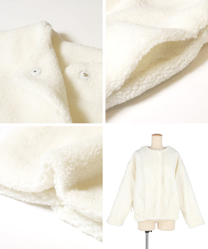 可水洗毛絨外套