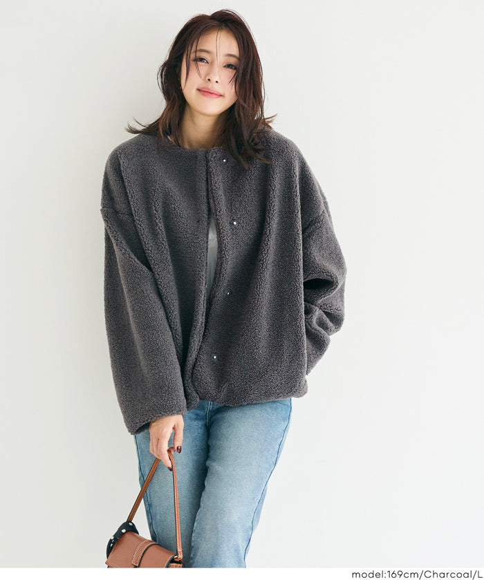 可水洗毛絨外套