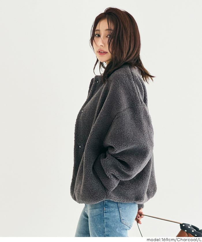 可水洗毛絨外套