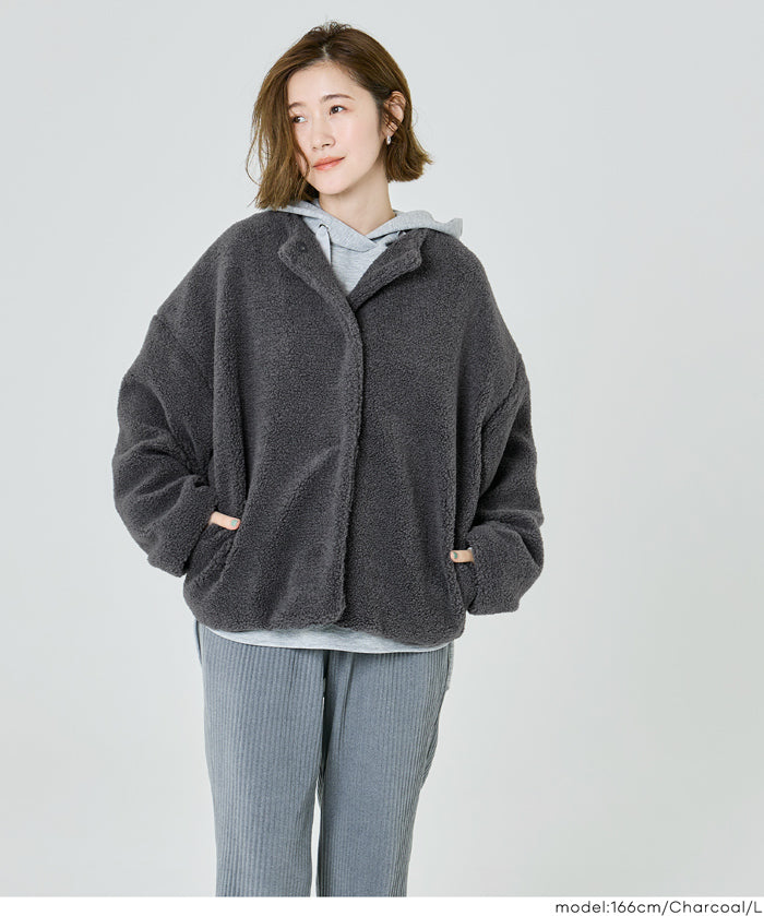 可水洗毛絨外套