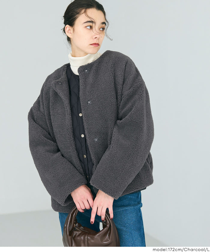 可水洗毛絨外套