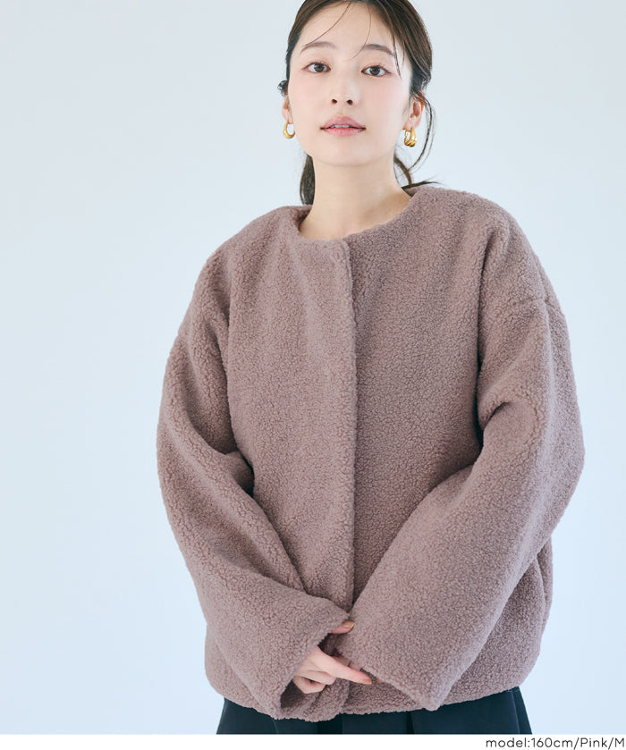 可水洗毛絨外套